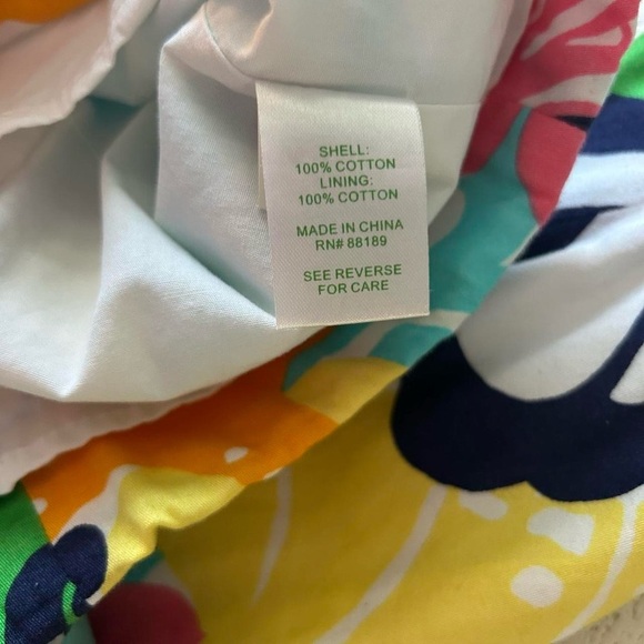 Lilly Pulitzer Krissa Dress - Size 2 | Vivid Seaside Motifs & Playful Bow | - Picture 5 of 9